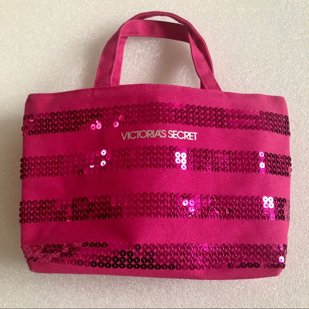 Victoria’s Secret Embellished Pouch With Handle